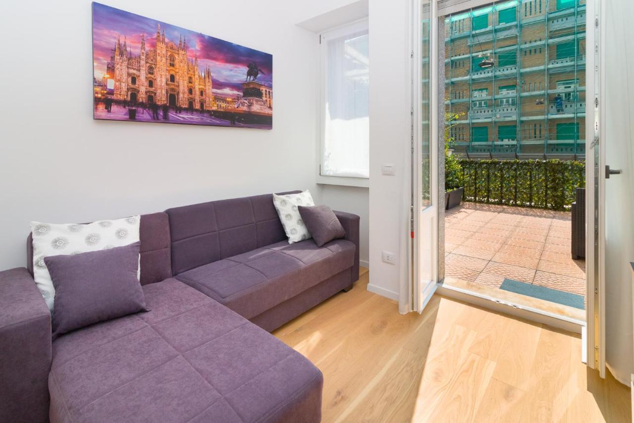 Bright Terrace In Milano Apartment Exterior photo